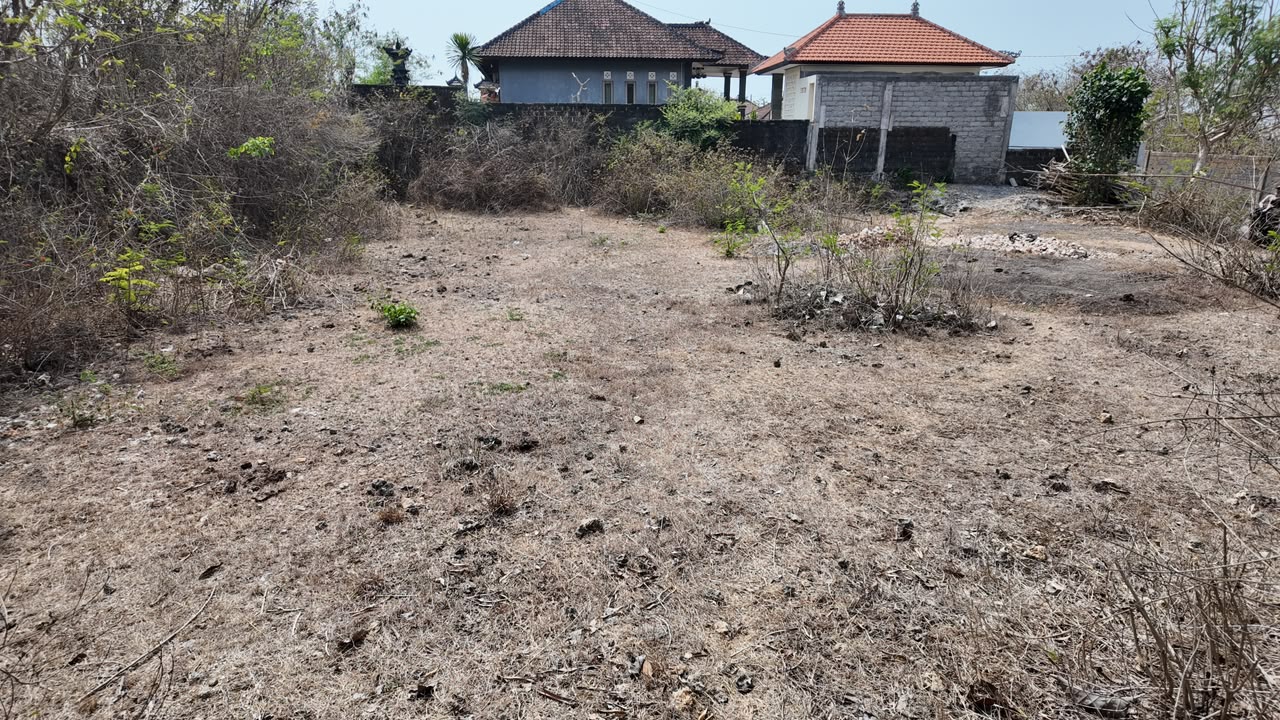 Leasehold Land in Kutuh, Bali — 7 Are, Ocean View Gunung Payung