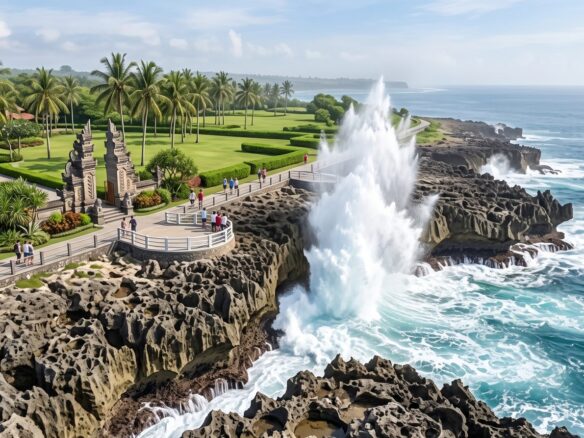 Water Blow in Nusa Dua, Bali
