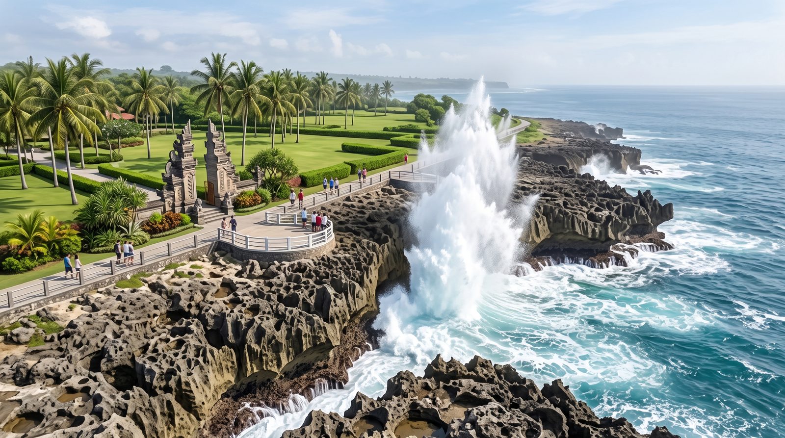 Water Blow in Nusa Dua, Bali